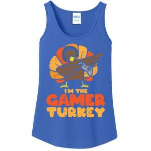 Gamer Turkey Video Games Gaming Thanksgiving Gift Ladies Essential Tank