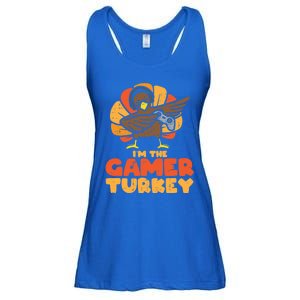 Gamer Turkey Video Games Gaming Thanksgiving Gift Ladies Essential Flowy Tank