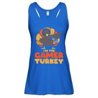 Gamer Turkey Video Games Gaming Thanksgiving Gift Ladies Essential Flowy Tank