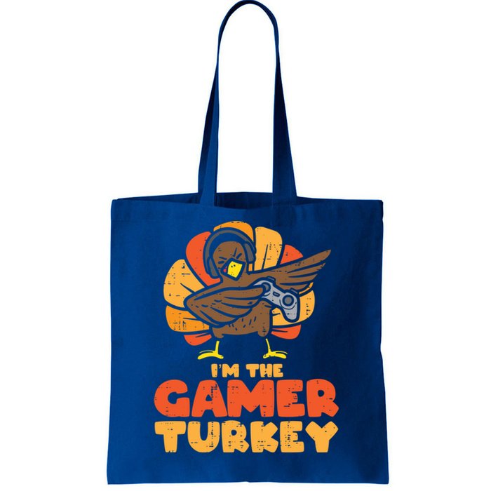 Gamer Turkey Video Games Gaming Thanksgiving Gift Tote Bag