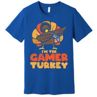 Gamer Turkey Video Games Gaming Thanksgiving Gift Premium T-Shirt