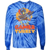 Gamer Turkey Video Games Gaming Thanksgiving Gift Tie-Dye Long Sleeve Shirt