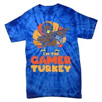 Gamer Turkey Video Games Gaming Thanksgiving Gift Tie-Dye T-Shirt