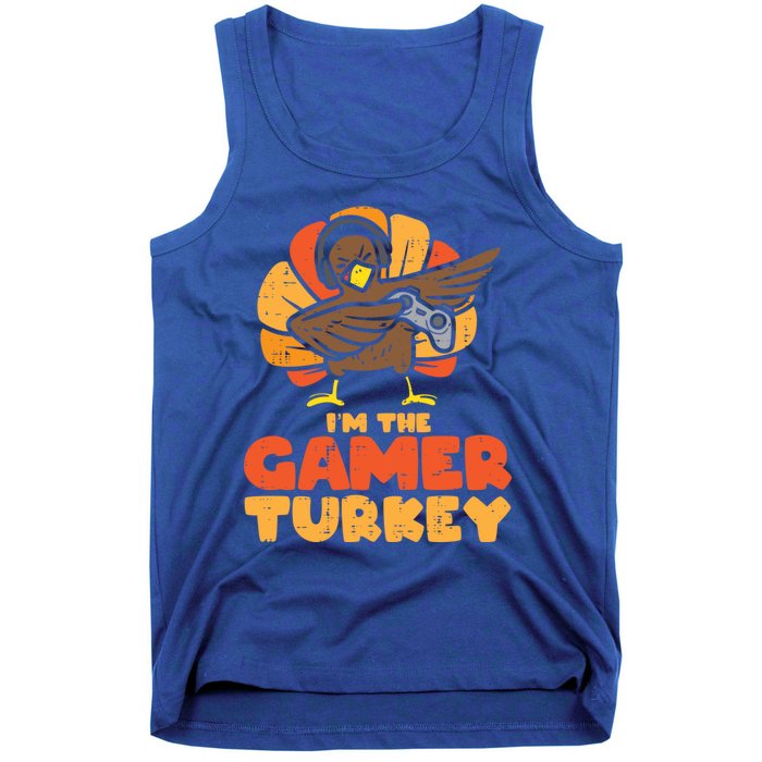 Gamer Turkey Video Games Gaming Thanksgiving Gift Tank Top