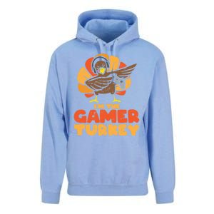 Gamer Turkey Video Games Gaming Thanksgiving Gift Unisex Surf Hoodie