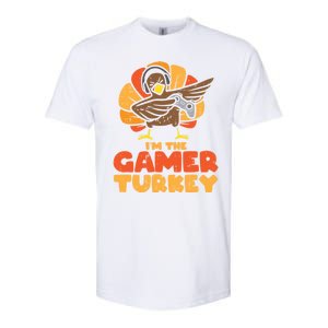 Gamer Turkey Video Games Gaming Thanksgiving Gift Softstyle CVC T-Shirt