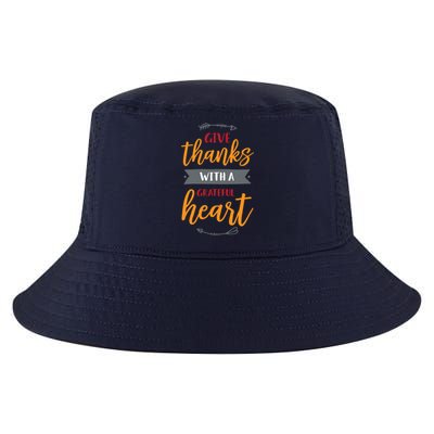 Give Thanks With A Grateful Heart Cool Comfort Performance Bucket Hat