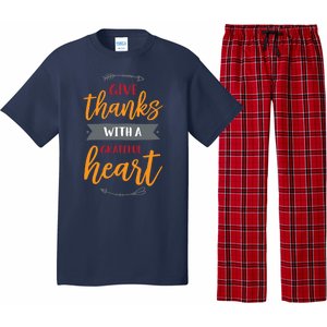 Give Thanks With A Grateful Heart Pajama Set