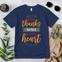 Give Thanks With A Grateful Heart Premium T-Shirt