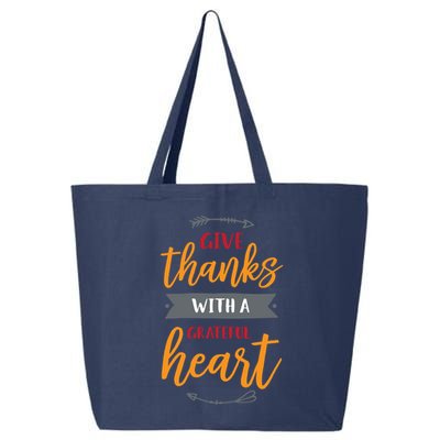 Give Thanks With A Grateful Heart 25L Jumbo Tote