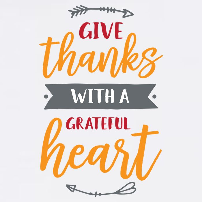 Give Thanks With A Grateful Heart Garment-Dyed Sweatshirt