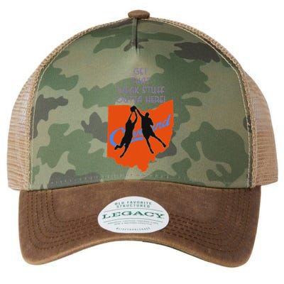 Get That Weak Stuff Outta Here Legacy Tie Dye Trucker Hat