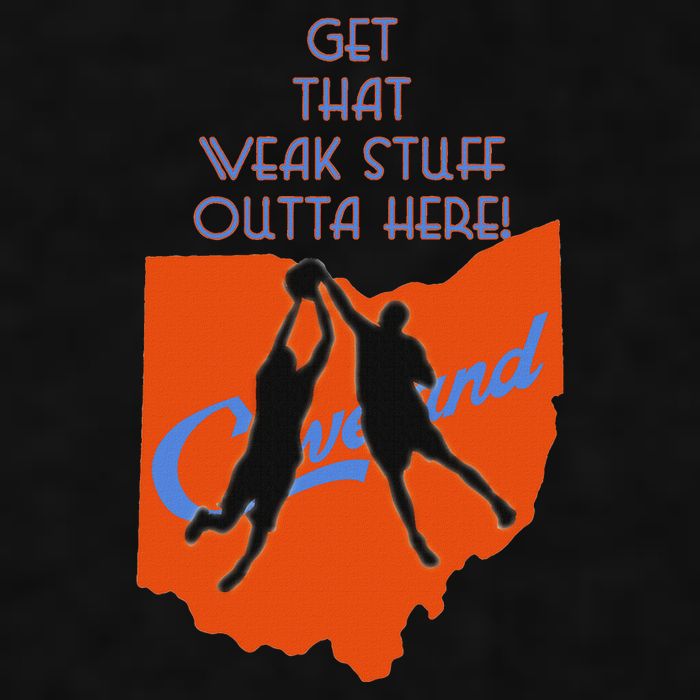 Get That Weak Stuff Outta Here Ladies PosiCharge Tri-Blend Wicking Tank