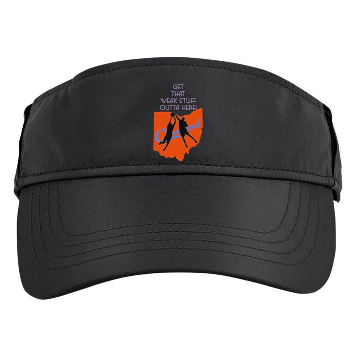 Get That Weak Stuff Outta Here Adult Drive Performance Visor