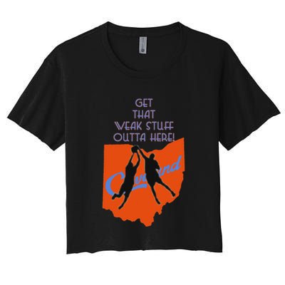 Get That Weak Stuff Outta Here Crop Top