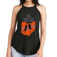 Get That Weak Stuff Outta Here Women's Perfect Tri Rocker Tank