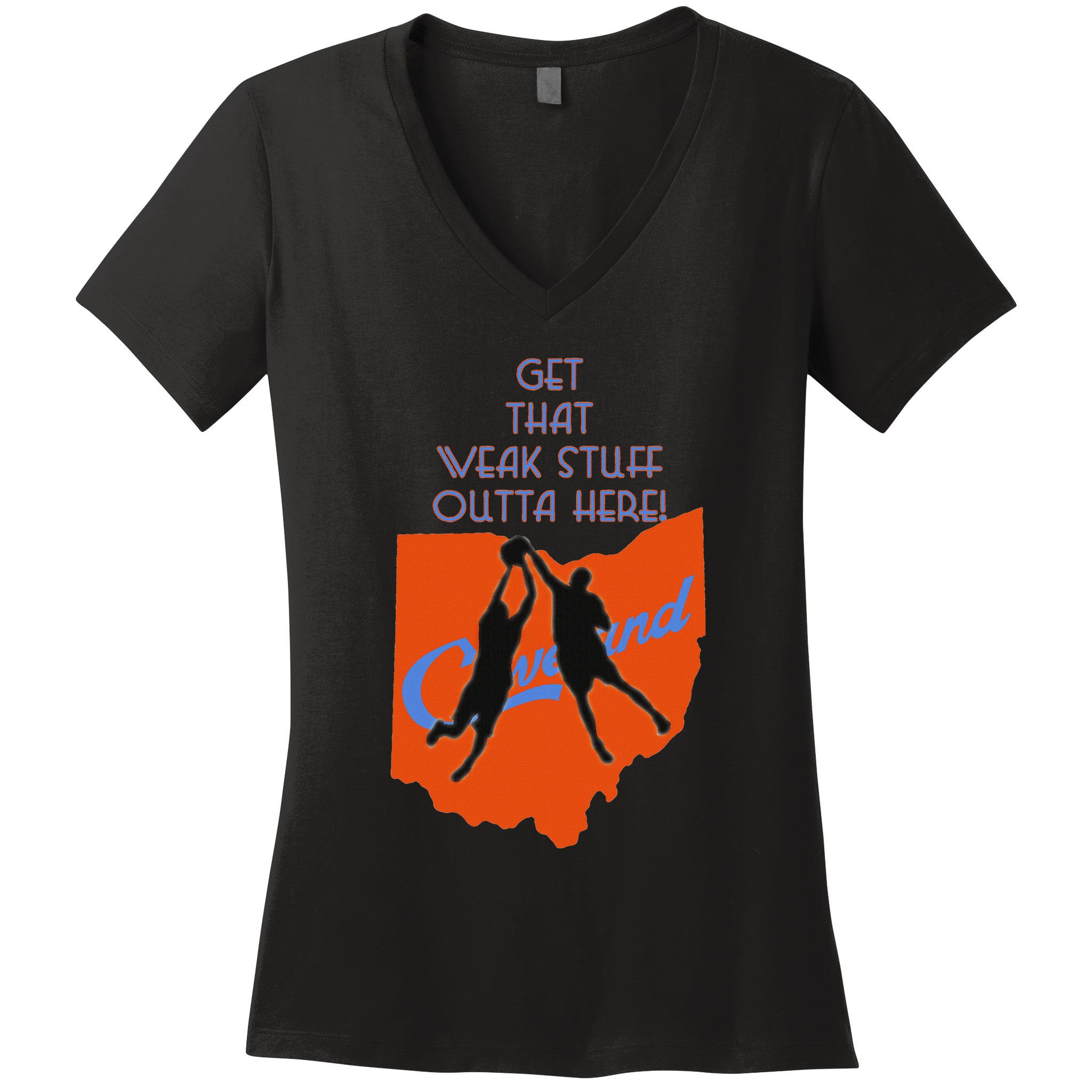 Get That Weak Stuff Outta Here Women's V-Neck T-Shirt