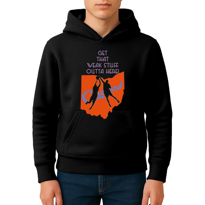 Get That Weak Stuff Outta Here Kids Hoodie
