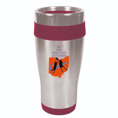 Get That Weak Stuff Outta Here 16oz Travel Tumbler