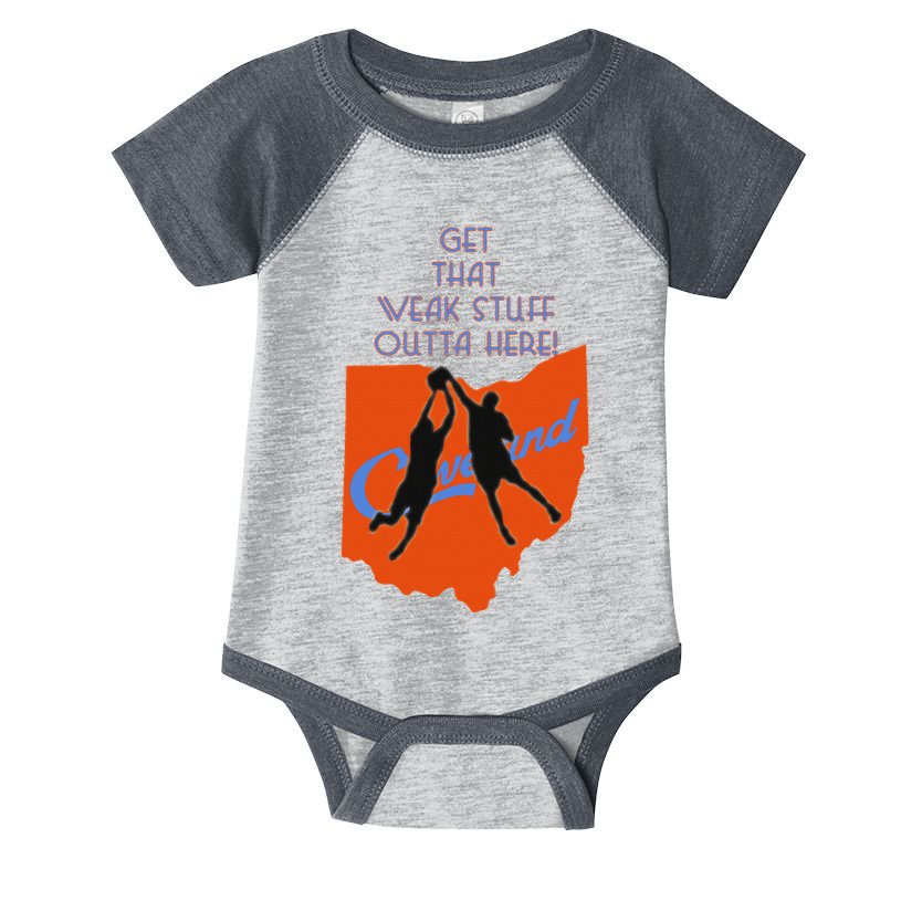Get That Weak Stuff Outta Here Infant Baby Jersey Bodysuit