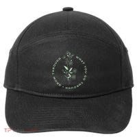 Grow Through What You Go Through Tee And Great Gift 7-Panel Snapback Hat