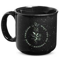 Grow Through What You Go Through Tee And Great Gift 15oz Campfire Ceramic Mug