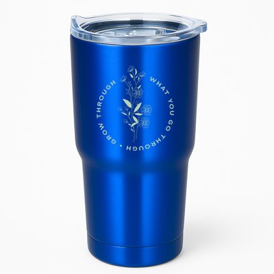 Grow Through What You Go Through Tee And Great Gift Tumbler