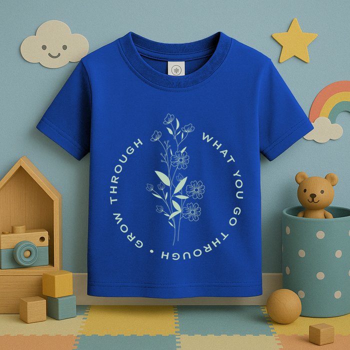 Grow Through What You Go Through Tee And Great Gift Toddler T-Shirt