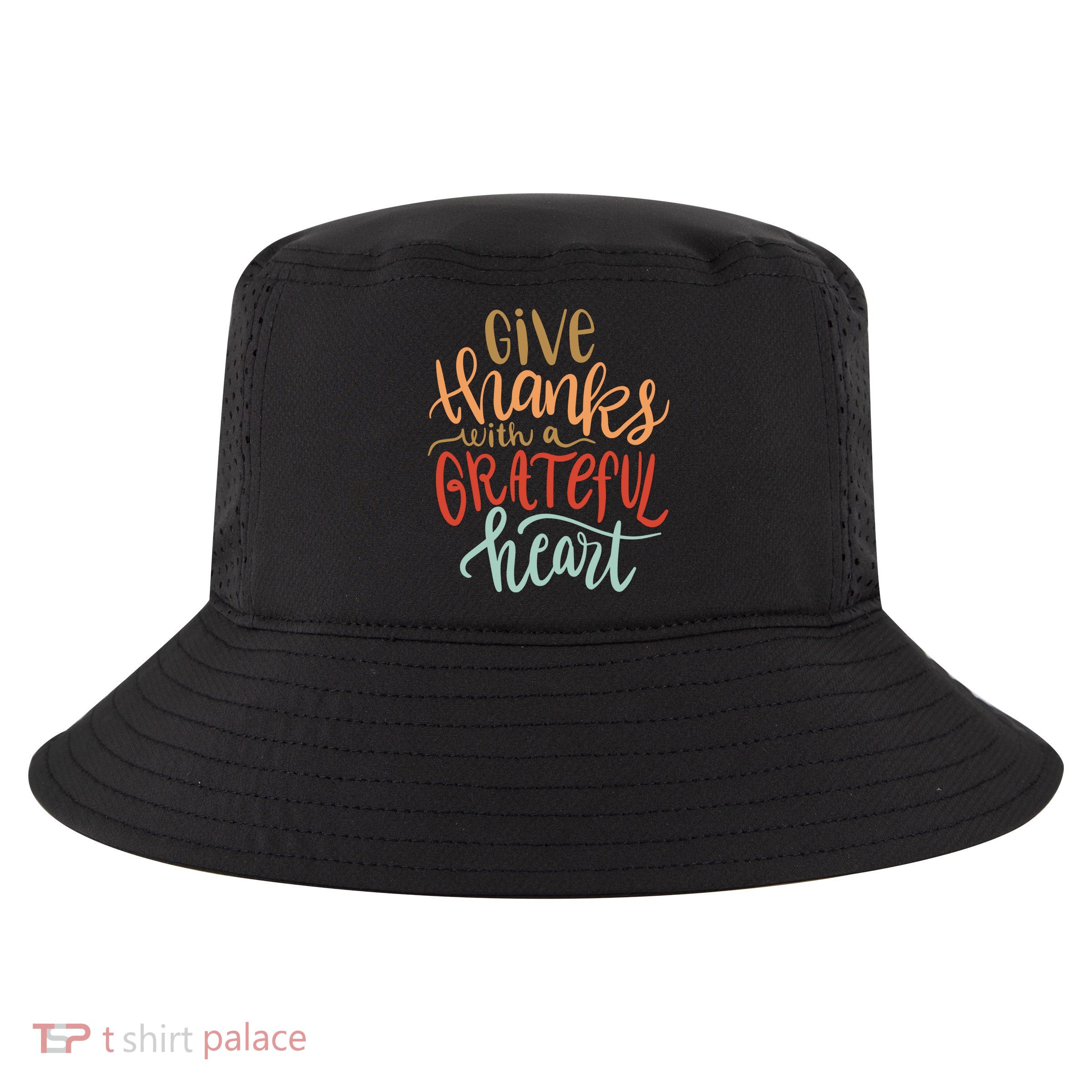 Give Thanks With A Grateful Heart Cool Comfort Performance Bucket Hat
