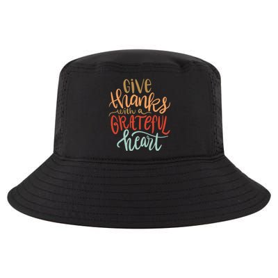 Give Thanks With A Grateful Heart Cool Comfort Performance Bucket Hat