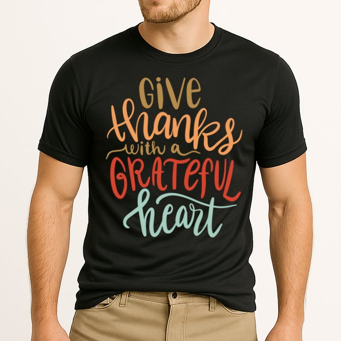 Give Thanks With A Grateful Heart Performance Shirt