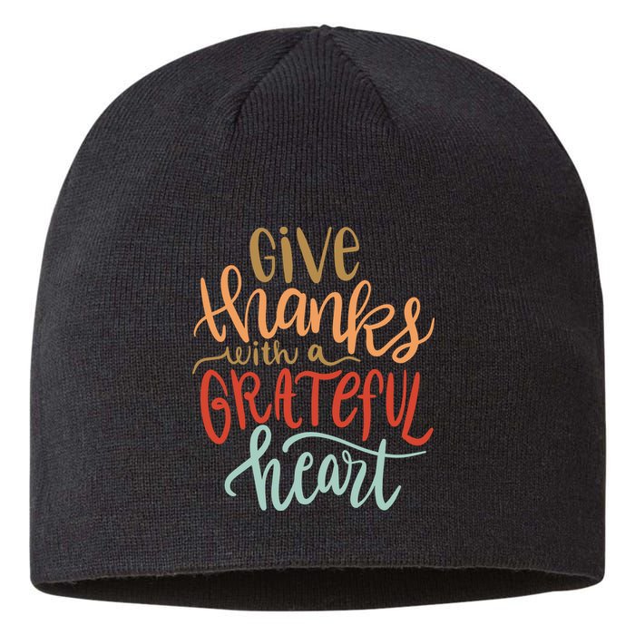 Give Thanks With A Grateful Heart Sustainable Beanie