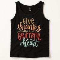 Give Thanks With A Grateful Heart Tank Top