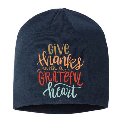 Give Thanks With A Grateful Heart Sustainable Beanie