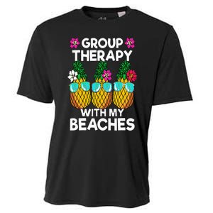 Group Therapy With My Beaches Pineapple Cooling Performance Crew T-Shirt