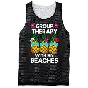 Group Therapy With My Beaches Pineapple Mesh Reversible Basketball Jersey Tank