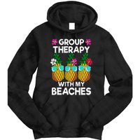 Group Therapy With My Beaches Pineapple Tie Dye Hoodie