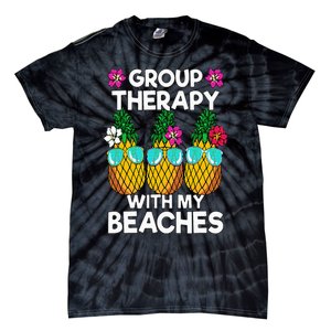 Group Therapy With My Beaches Pineapple Tie-Dye T-Shirt