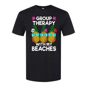 Group Therapy With My Beaches Pineapple Softstyle CVC T-Shirt