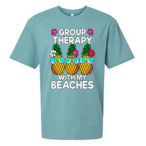 Group Therapy With My Beaches Pineapple Sueded Cloud Jersey T-Shirt