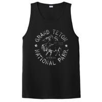 Grand Teton Wyoming Cowboy State Buffalo National Park PosiCharge Competitor Tank