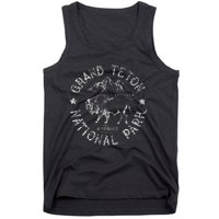 Grand Teton Wyoming Cowboy State Buffalo National Park Tank Top