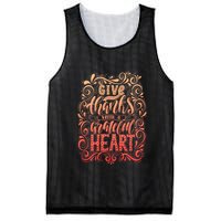 Give Thanks With A Grateful Heart Sign Mesh Reversible Basketball Jersey Tank