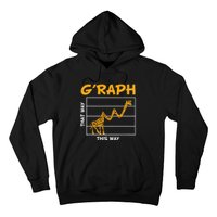 GRaph This Way That Way Wildlife Funny Math Teacher Giraffe Hoodie