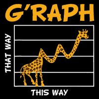 GRaph This Way That Way Wildlife Funny Math Teacher Giraffe Mousepad