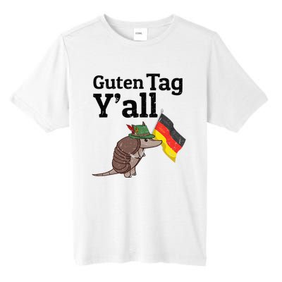 Guten Tag Yall Texas Armadillo German Flag Hat Tall Fusion ChromaSoft Performance T-Shirt