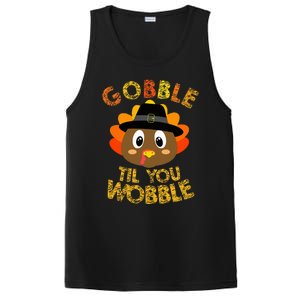 Gobble Til You Wobble Baby Thanksgiving PosiCharge Competitor Tank