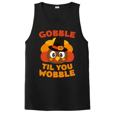 Gobble Til You Wobble Meaningful Gift Thanksgiving Day Cute Gift Funny Gift PosiCharge Competitor Tank