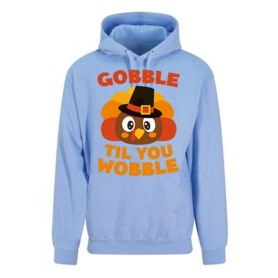 Gobble Til You Wobble Meaningful Gift Thanksgiving Day Cute Gift Funny Gift Unisex Surf Hoodie