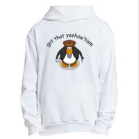 Got That Yeehawtism Penguin Cowboy Urban Pullover Hoodie